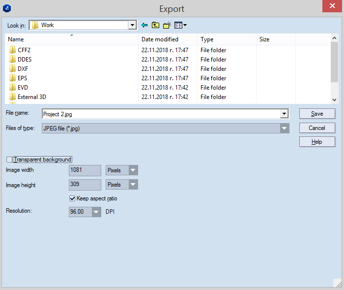 Exporting Your Project