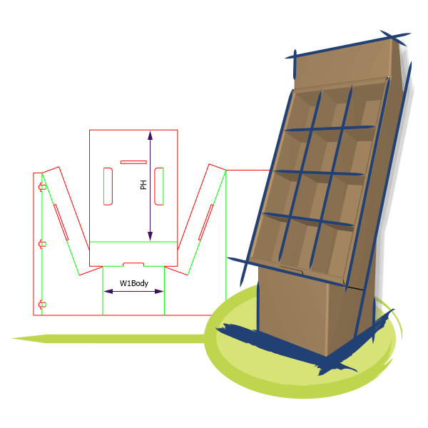 EngView Library of Resizable POP/POS Displays and Structures