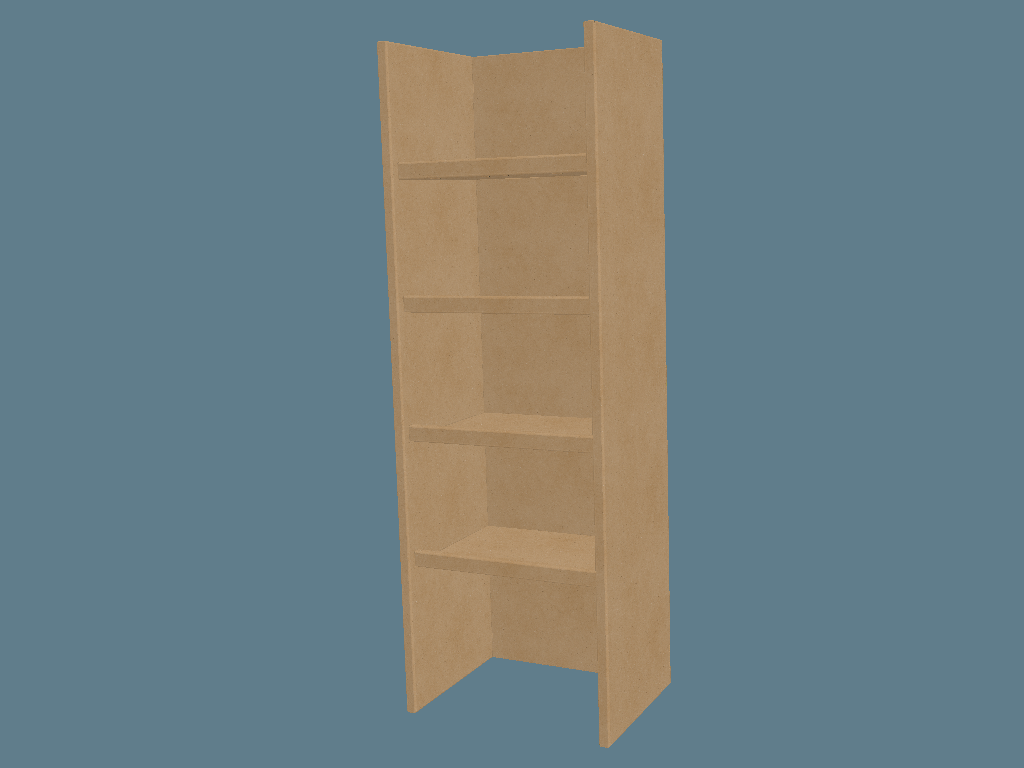 EVC62001_1 Multiple-Shelf Display