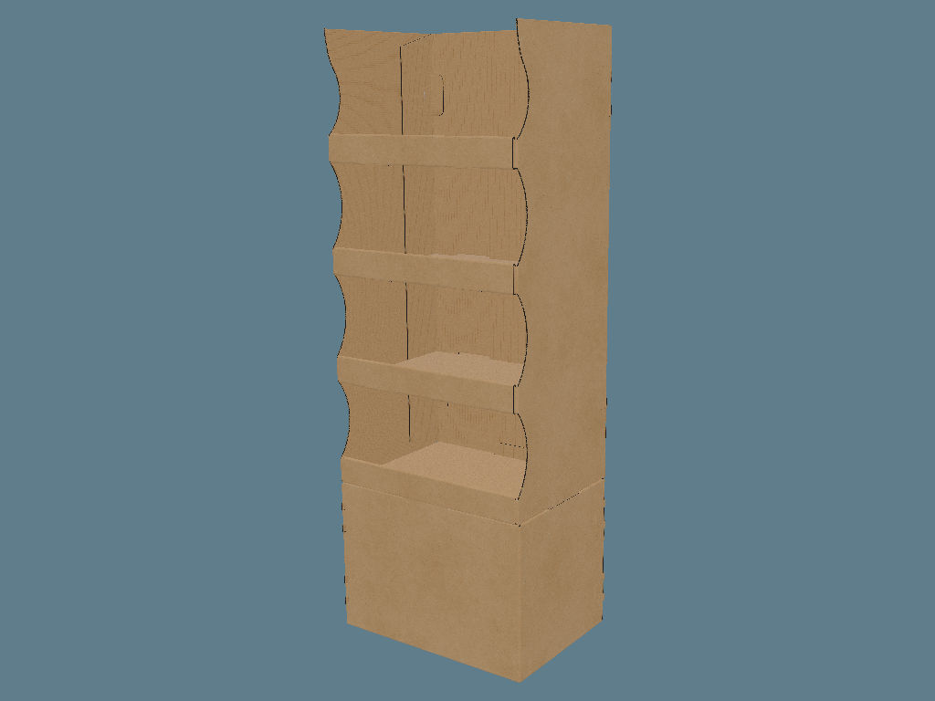 EVC62005 Multiple-Shelf Stand Display