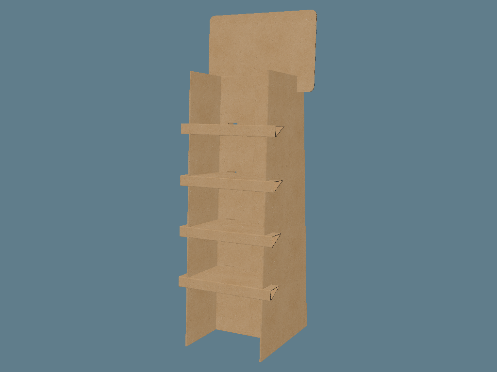 EVC62007 Multiple-Shelf Display