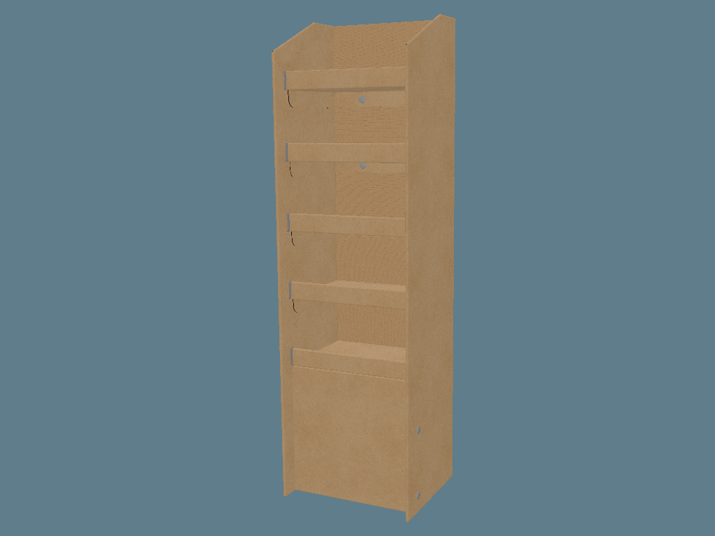EVC62013 Shelf Display with Supports