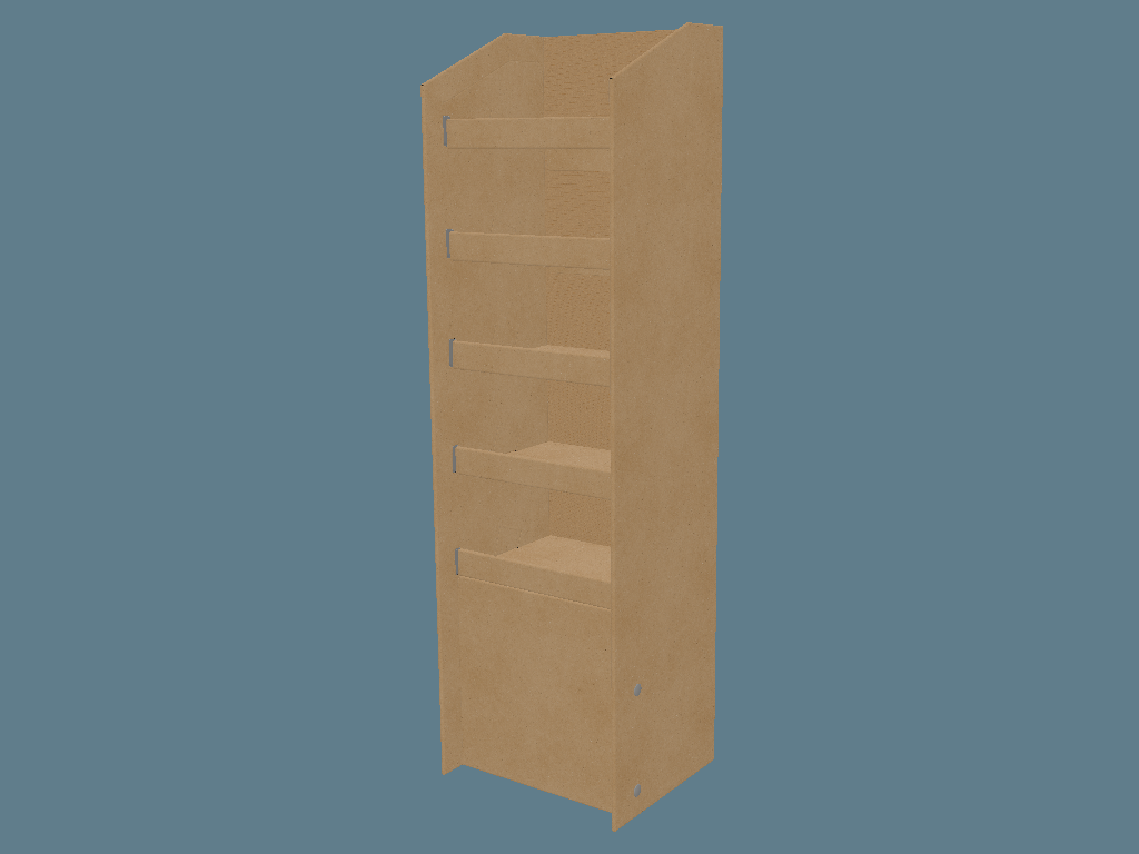 EVC62013_3 Shelf Display with Supports