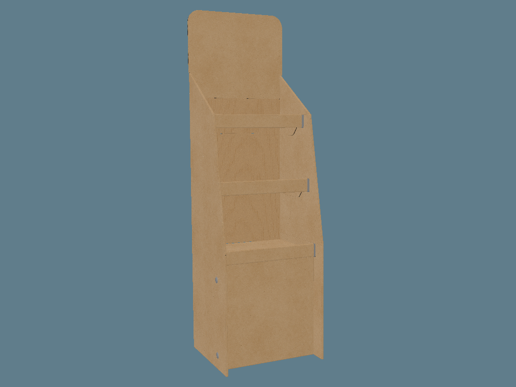EVC62015 Three-Shelf Stand Display