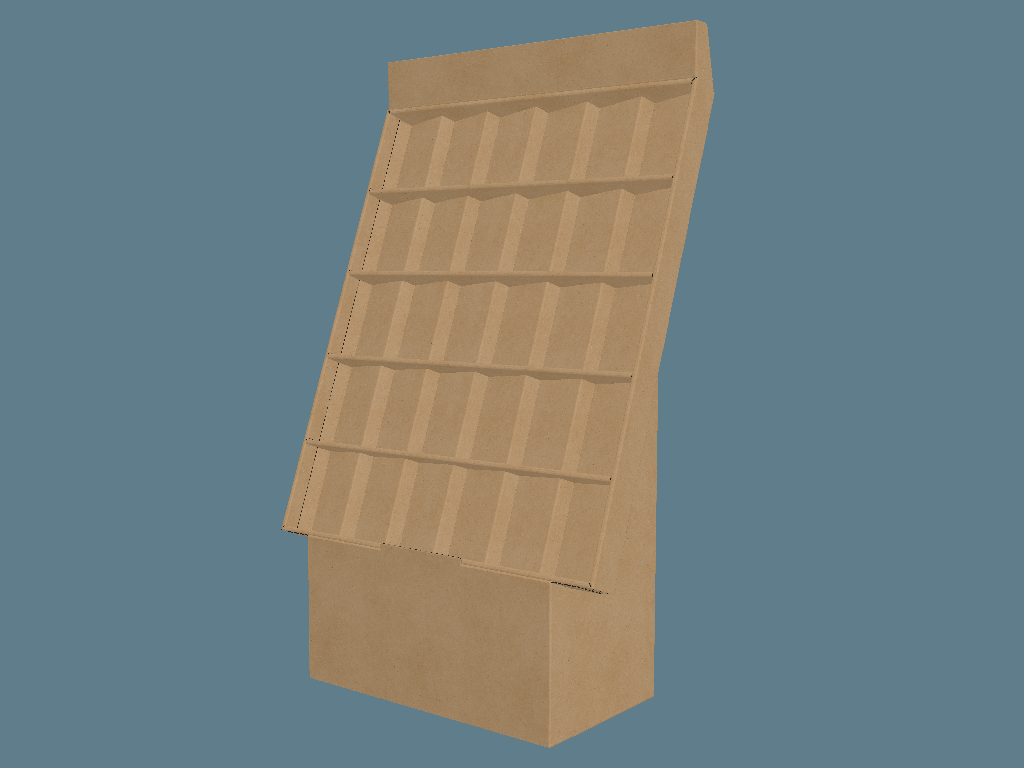 EVC62102 Slanted Cell Stand Display