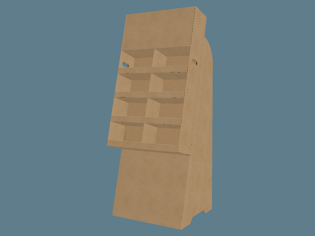 EVC62103 Slanted Cell Stand Display