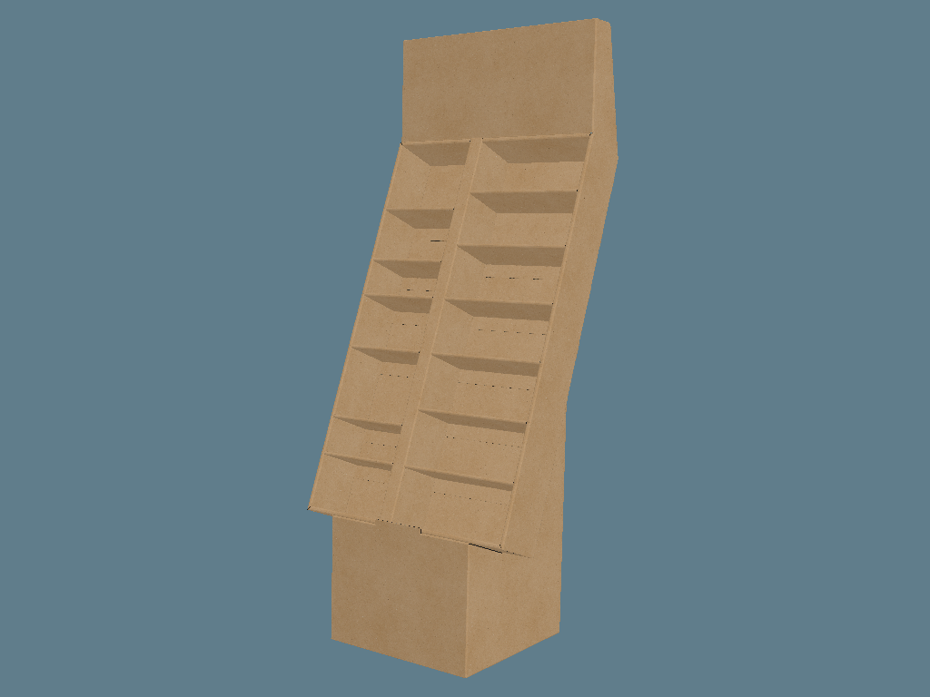 EVC62106 Slanted Cell Stand Display