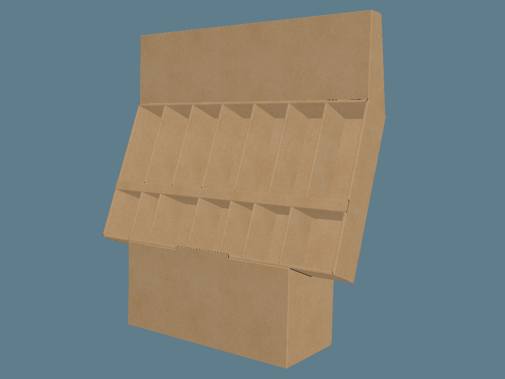EVC62107 Slanted Cell Stand Display