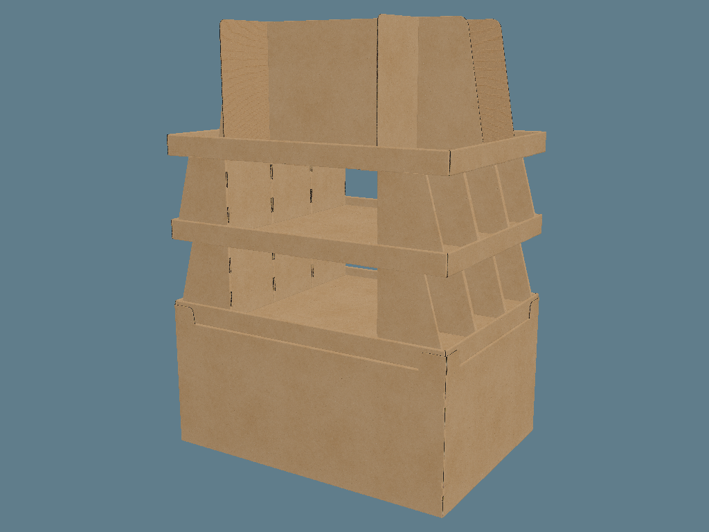 EVC62134 360 Cell Stand Display