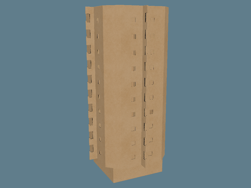 EVC62901 Tower Glasses Display