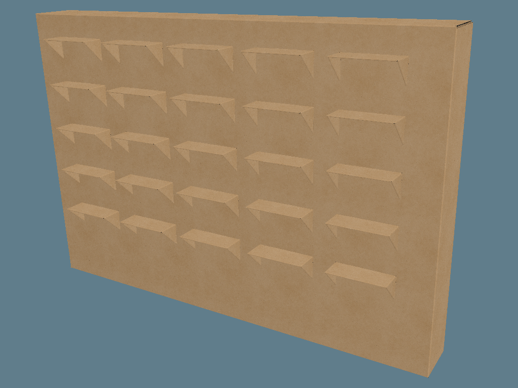 EVC62940 Multiple-Shelf Display