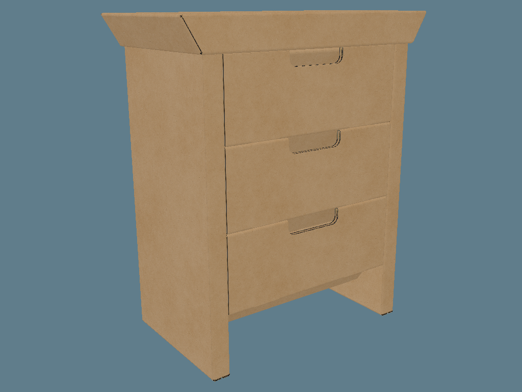 EVC80060 Multiple-Drawer Cabinet