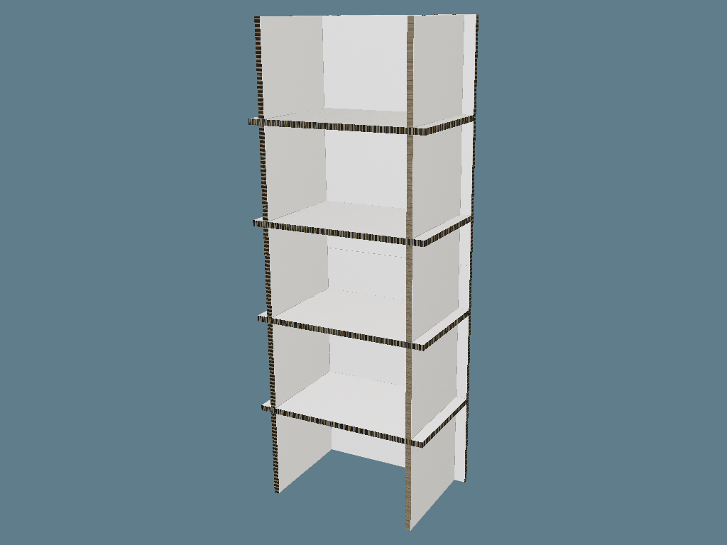 ICB10001 Multiple-Shelf Display