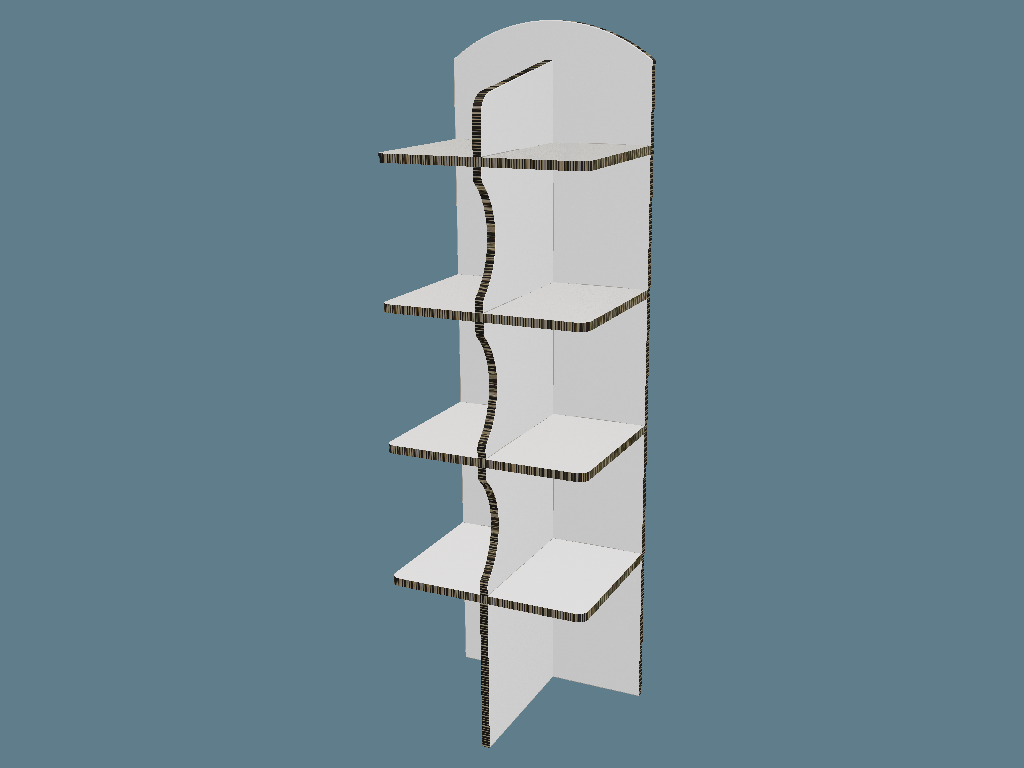 ICB10022 Multiple-Shelf Display