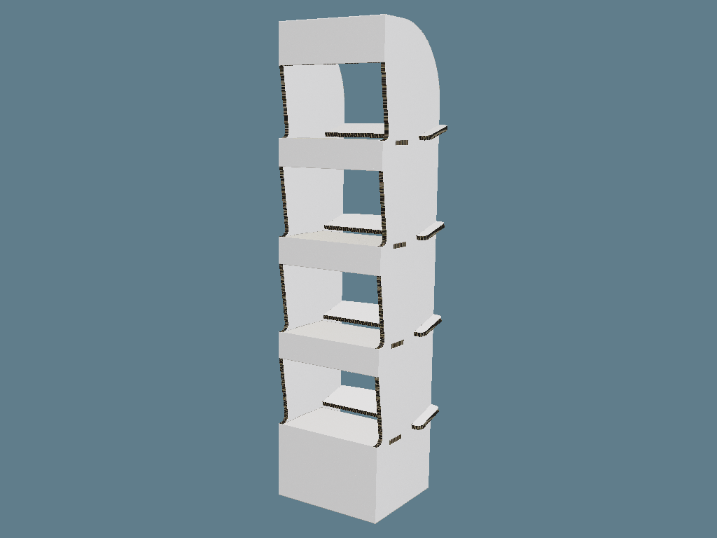 ICB10041 Multiple-Shelf Display