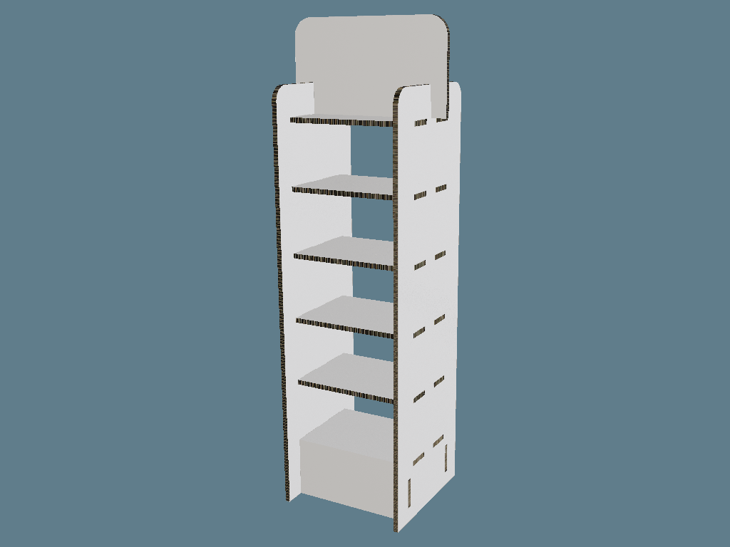 ICB10060 Two Face Shelf Display