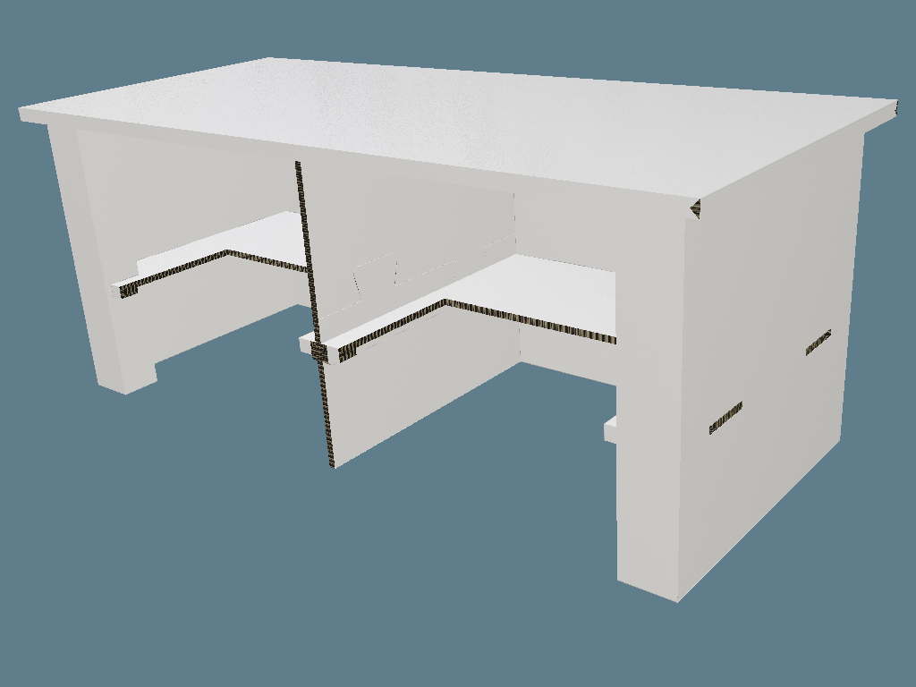 ICB20003 Two-Person Desk